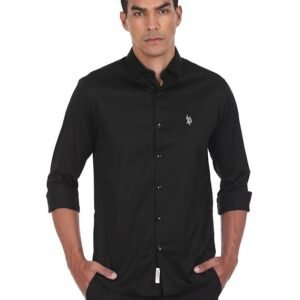 u-s-polo-assn-mens-cotton-stretch-fit-solid-satin-stretch-spread-collar-barrel-cuff-casual-shirt