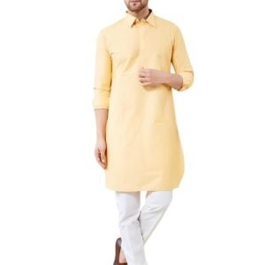 see-designs-men-cotton-solid-spread-collar-curved-hem-side-slit-full-sleeve-pathani-kurta-with-pyjama