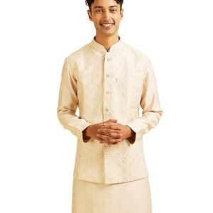 manyavar-mens-art-silk-floral-embroidery-jacket-set