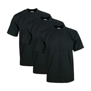 Pro Club Men's 3-Pack Heavyweight Cotton Short Sleeve Shirts