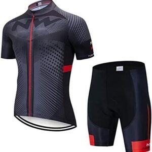 protos-india-net-cycle-suits-for-men-cycling-jersey-men-mountain-bike-short-sleeve-street-bike-clothing-mtb-summer-clothing-set-printed-men-women-black-red-swimsuit