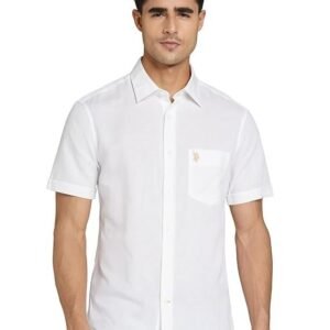 u-s-polo-assn-mens-solid-cotton-linen-spread-collar-half-sleeve-shirts